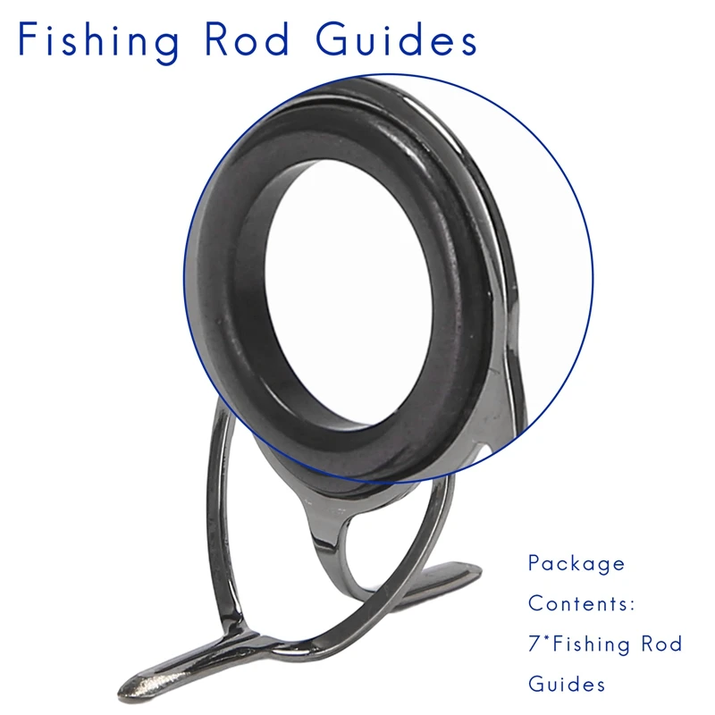 7 шт./комплект, набор рыболовных удочек диаметром 5-18 мм