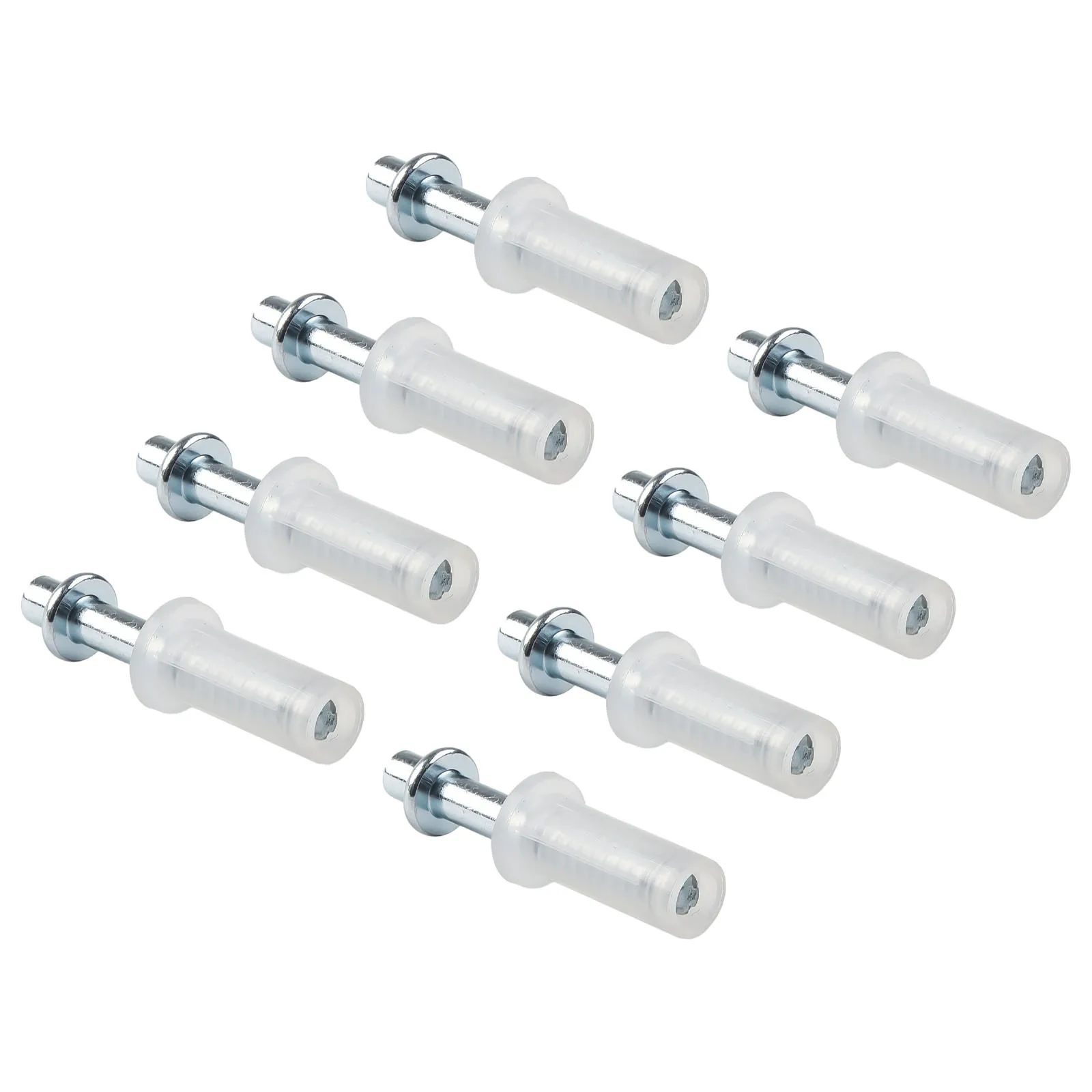 Closet Door Hardware 8PCS Kit with Top Pivot Repair Components for Bifold Doors Designed for Stability and Smooth Operation
