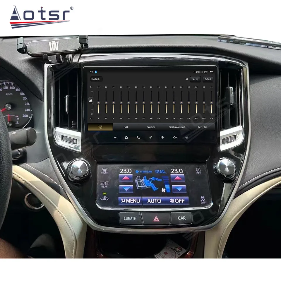 For Toyota Crown 2014 - 2018 Android Car Radio 2Din Autoradio