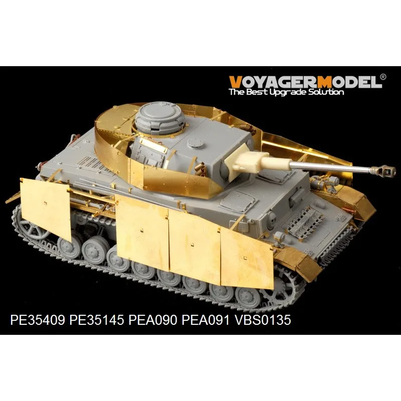 Voyager Model PE35409 1/35 Scale WWII German Pz.Kpfw.IV Ausf.G Basic w/Smoke Discharger (For DRAGON)