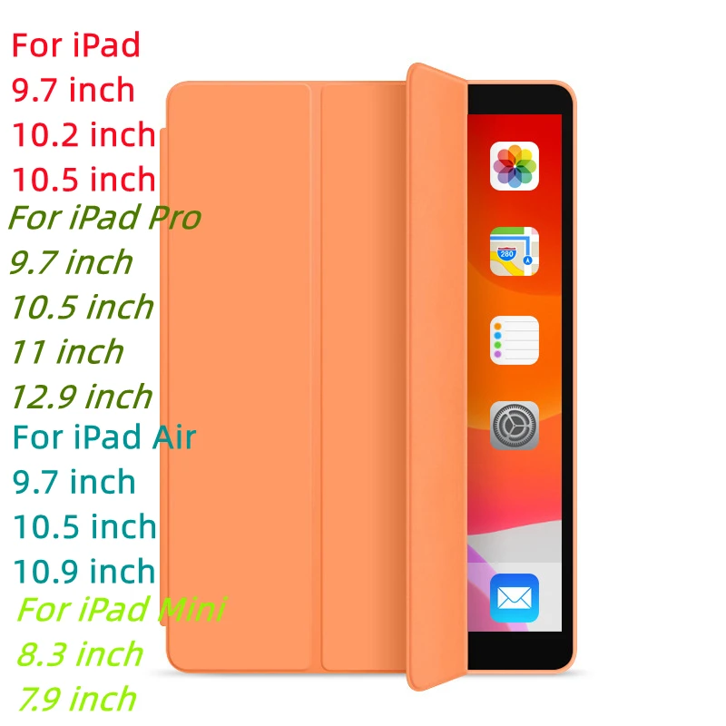 

For iPad Pro 12.9 11 Case 2022 for iPad Air 5 4 Case for iPad 10th 10.9 9th 10.2 8th 7th 2 3 4 10.2 9.7 Mini 6 1 2 3 4 5 Case