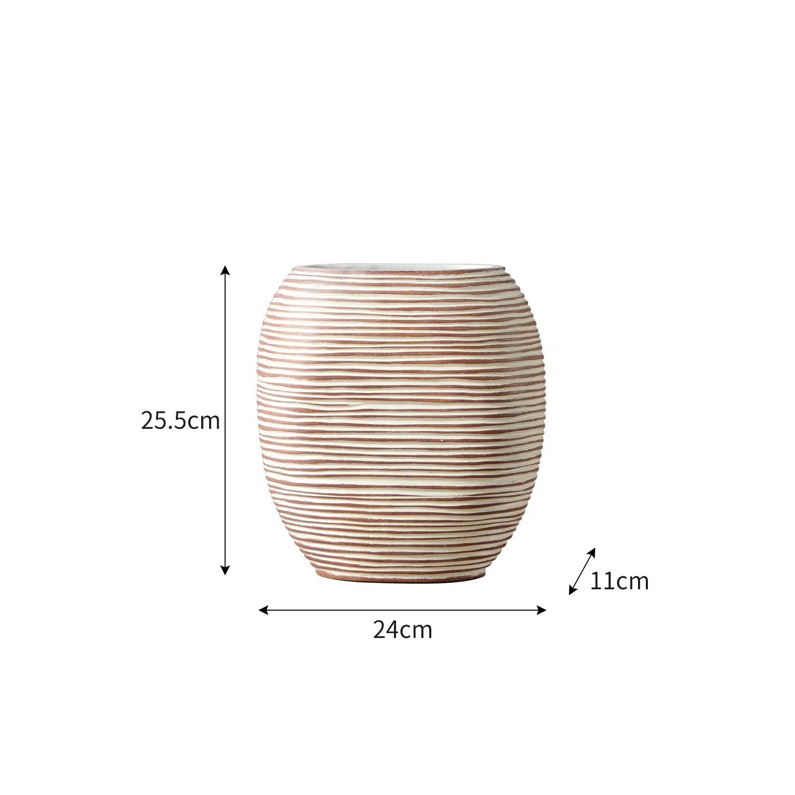 Nordic Resin Vase & Candle Holder Set 6
