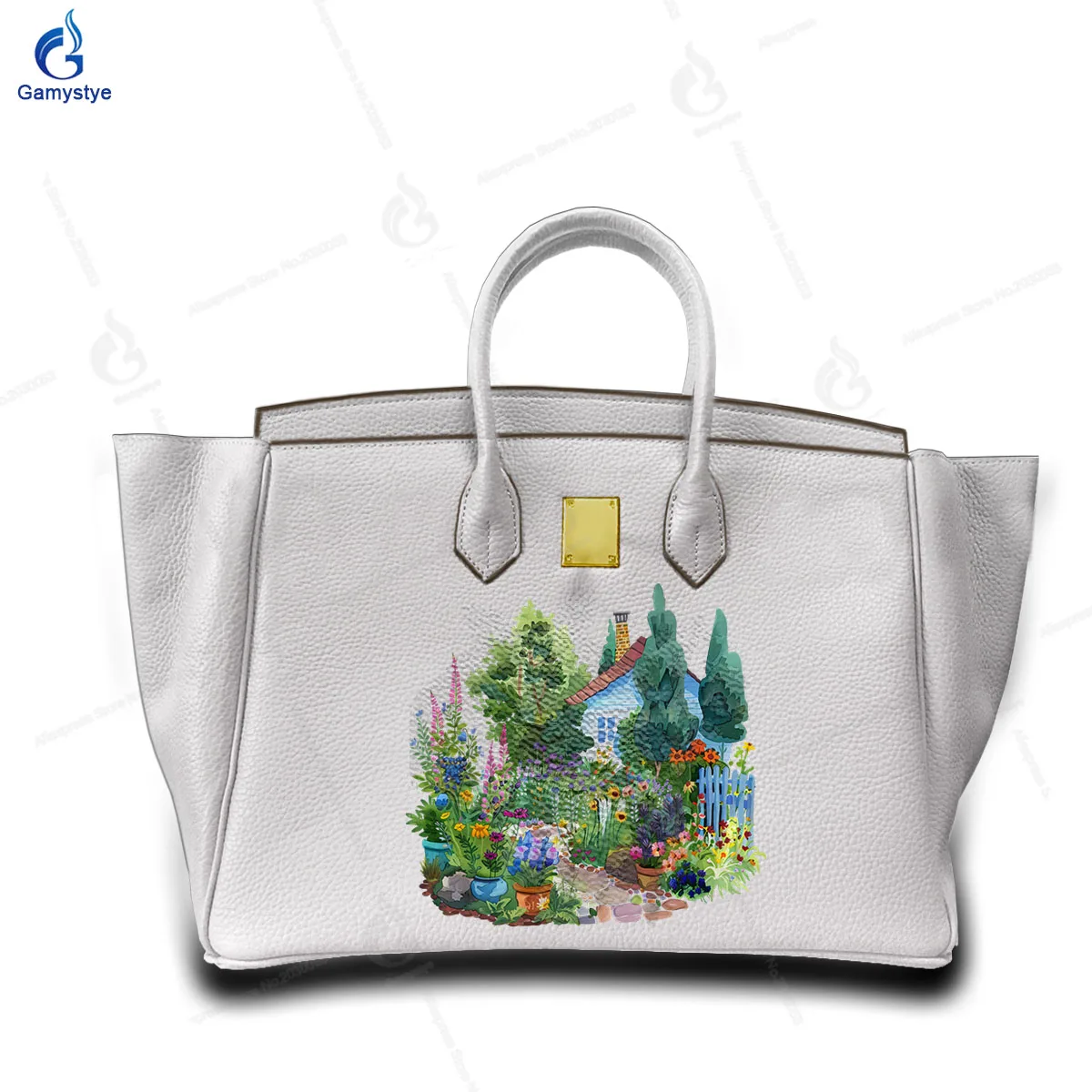 

Printed Customize Art Bags Women Handbag and Purses Tree Fashion Accessories Designer Ladies Tote Perfect Top Layer of Cowhi