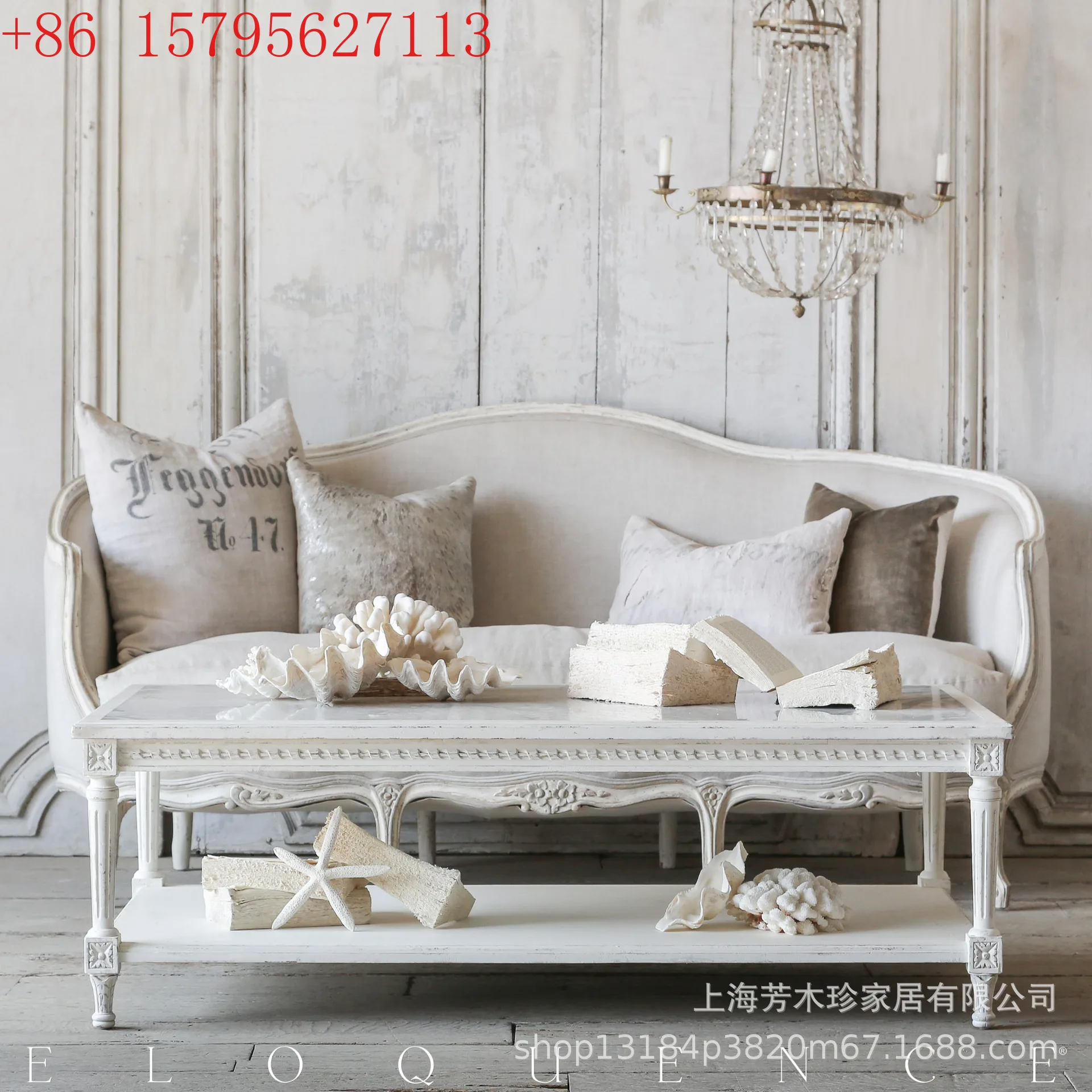 

Французский ретро резной мраморный журнальный столик на столешнице, вилла из ротанга, старый чайный столик, повседневный стеклянный журнальный столик