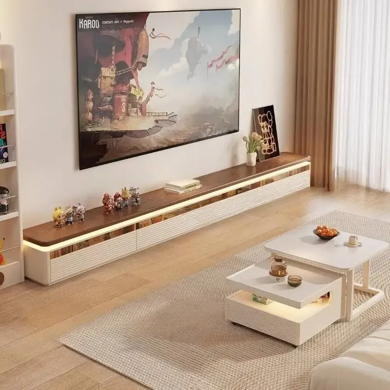 Drawers Custom Tv Cabinet Classic Minimalist White Small Tv Cabinet Designer Vintage Nordic Muebles De Sala Furniture Home