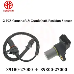 39180-27000,39300-27000 Crankshaft Camshaft Postion Sensor For Hyundai Accent Getz i30 Matrix 2.0 CRDi Santa FE Tucson Trajet