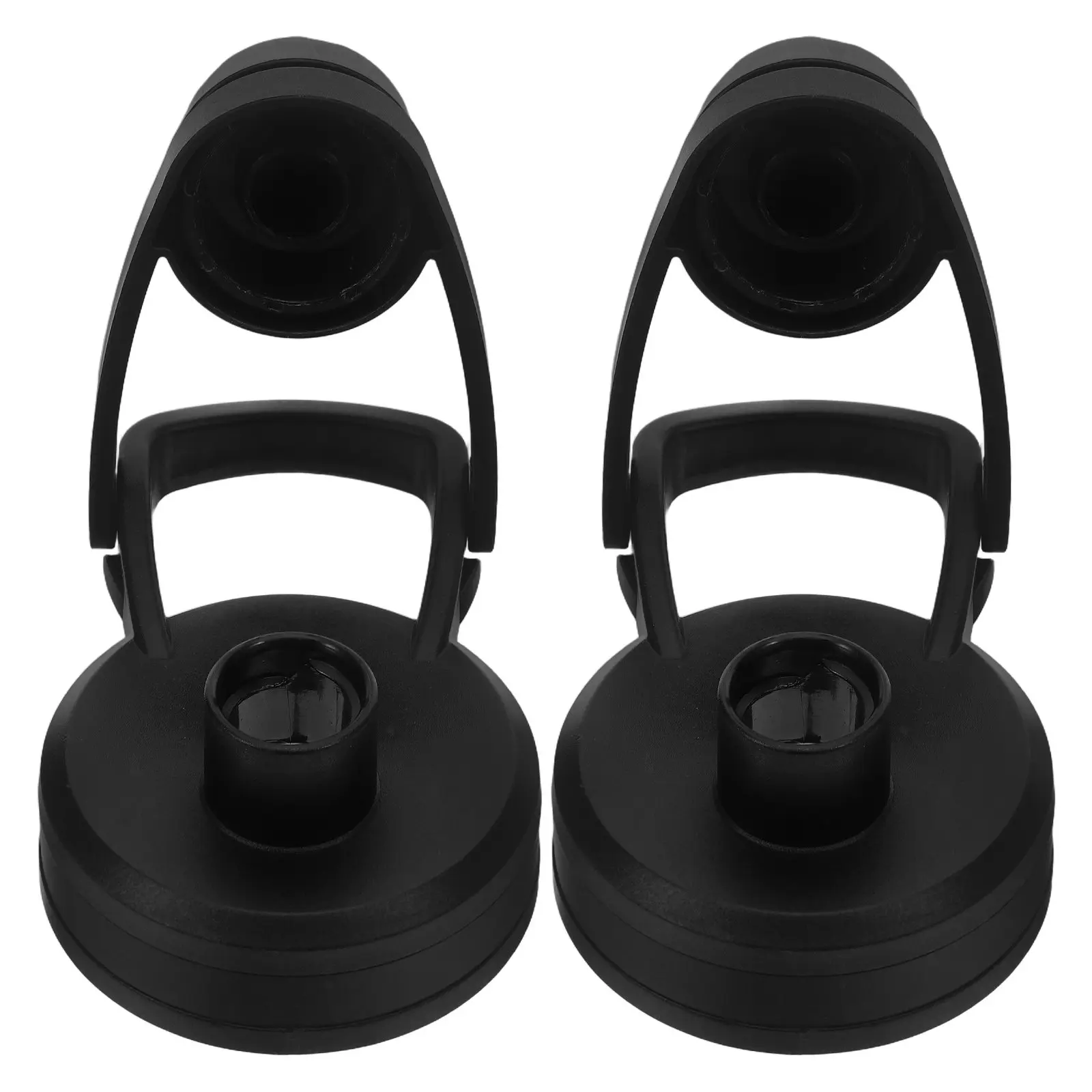 2Pcs Replacement Bottle Lid Spill-Proof Wide Mouth Tumbler Cover Leakproof Spout Cap for Sports Bottle Travel Household Use