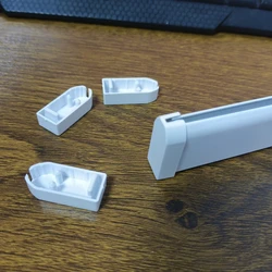 Plastic End Cap For Roller Blinds PVC Bottom Rail