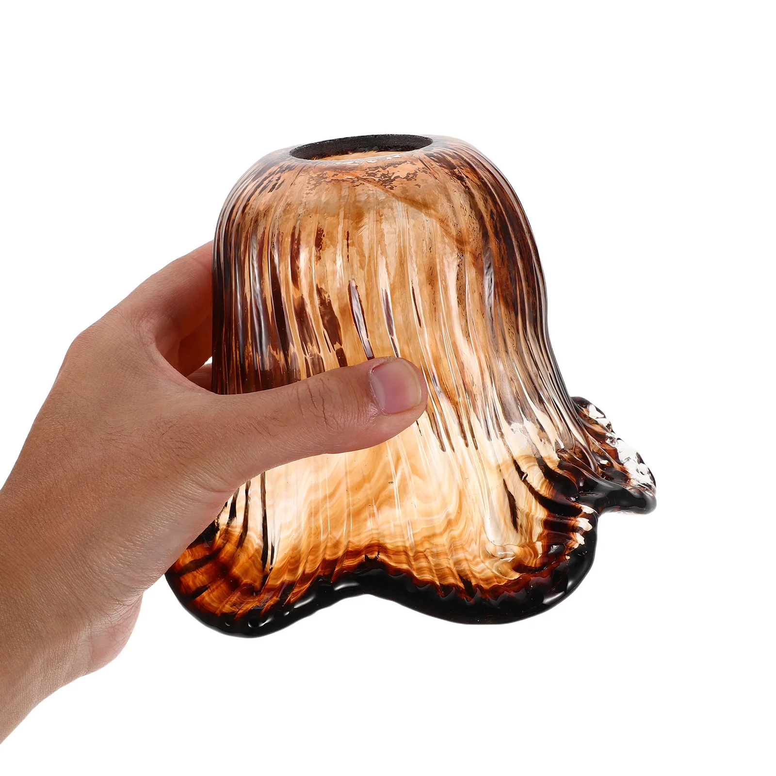 

Glass Lamp Shade 42 Mm Fitter Opening Cracked Vintage Pendant Light Replacement Lampshade Cover for Table Floor Wall Lamp