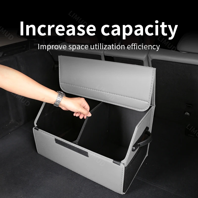 

Organizer For Trunk For Baojun Wuling Almaz MG Hector Chevrolet Captiva Groove Spark EUV Yep Duo MG Windsor EV Car Accessories