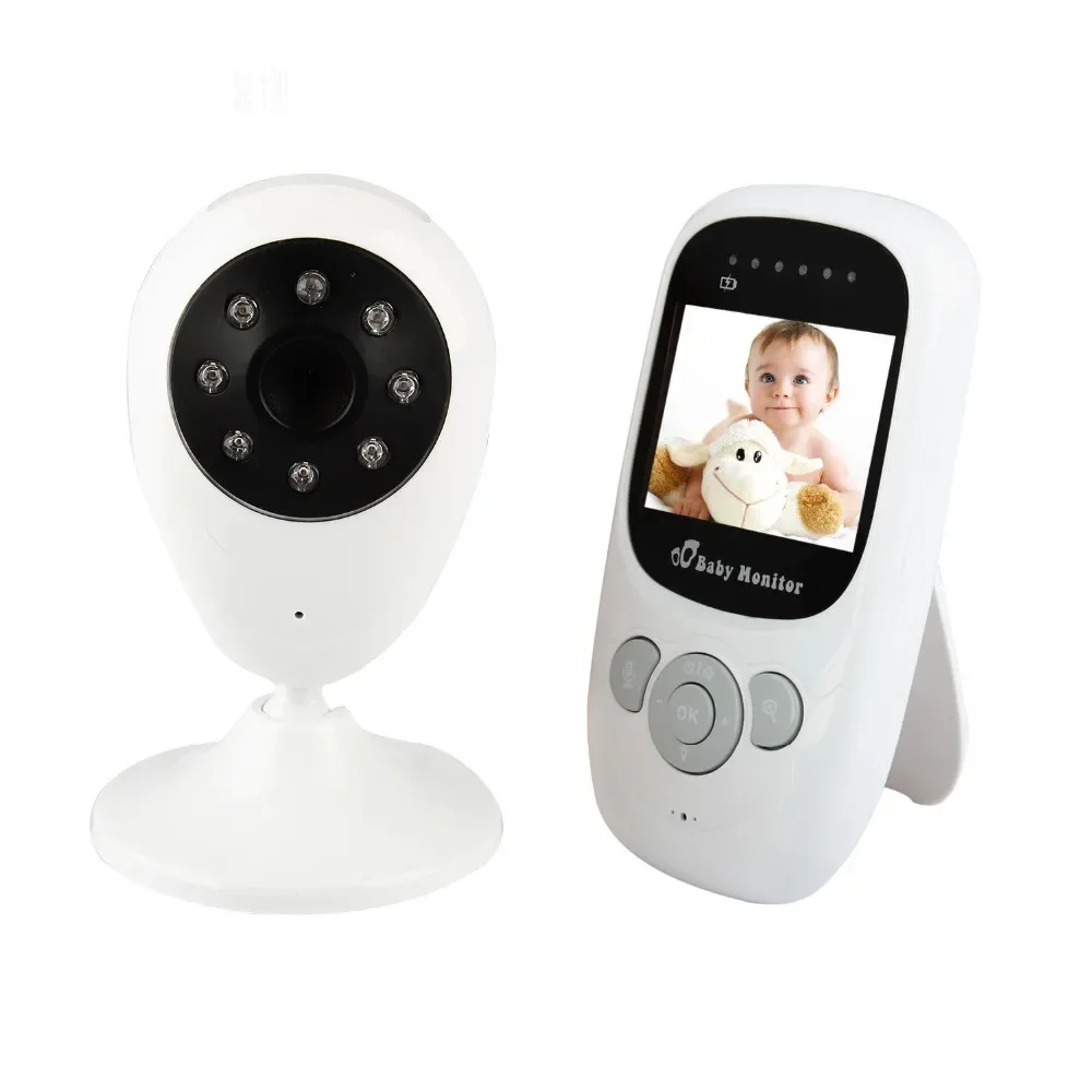 Wireless Resolution Baby Nanny Digital Video Baby Monitor 2.4 Inch Security Camera Night Vision Temperature SP880 Baby Monitor