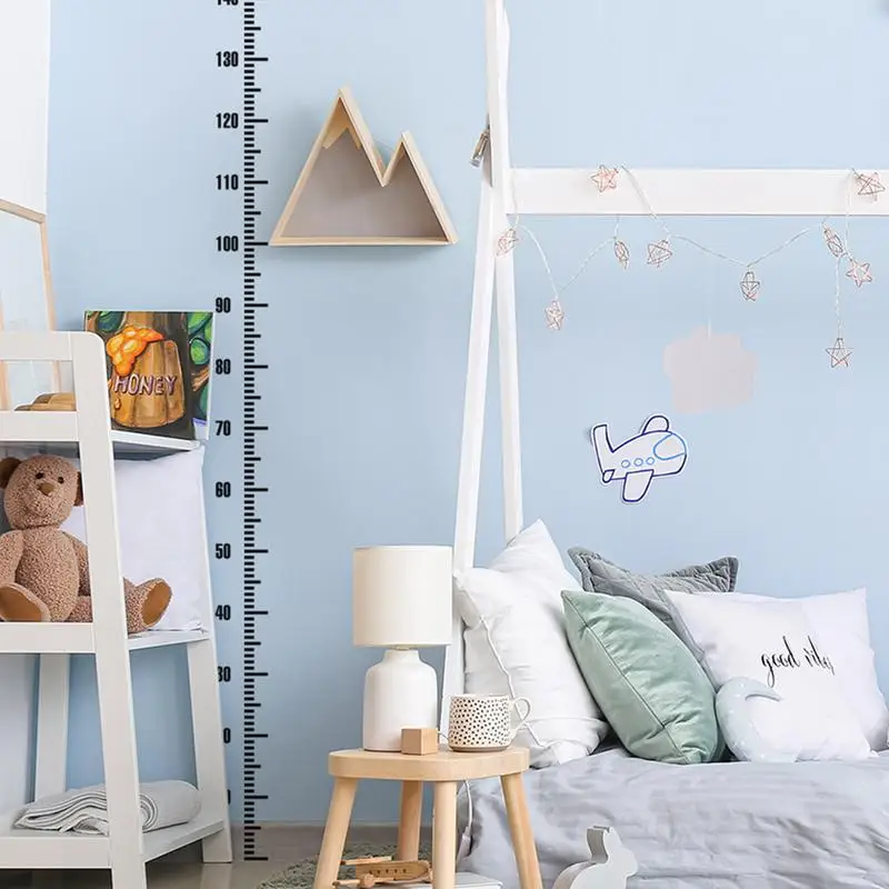 Wall Height Measuring Ruler Stickers For Child Height Wall Sticker Height Chart Wall Sticker For Kids Bedrooms Wall Decor