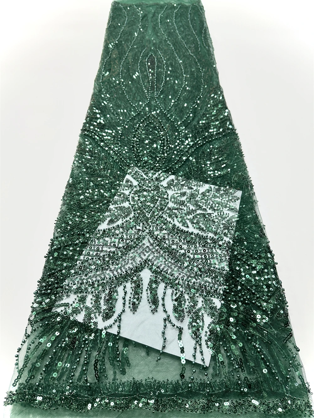 

Нигерийская африканская кружевная ткань 2026, высокое качество, бусины ручной работы, свадебная кружевная ткань, роскошная вышивка бисером с блестками для свадьбы