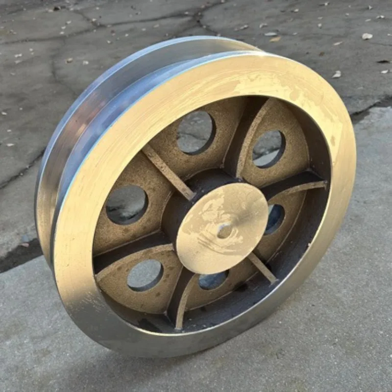 Track wheel T-wheel unilateral  heavy-duty H train high-speed rail supporting subway