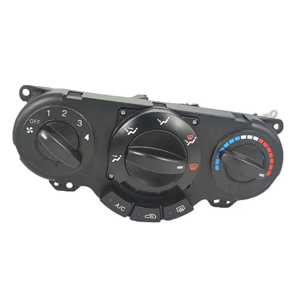 

Car Air AC Heater Control Panel Black Plastic Switch Air Conditioning Control Panel for Wagon HRV Nubira Daewoo