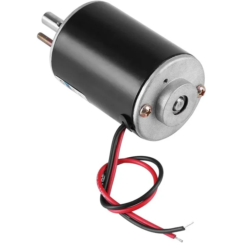 Motor de CC de imán permanente, dispositivo de alta velocidad, 12V, 3500RPM, 24V, 7000 RPM, 30W, en miniatura, XD-3420