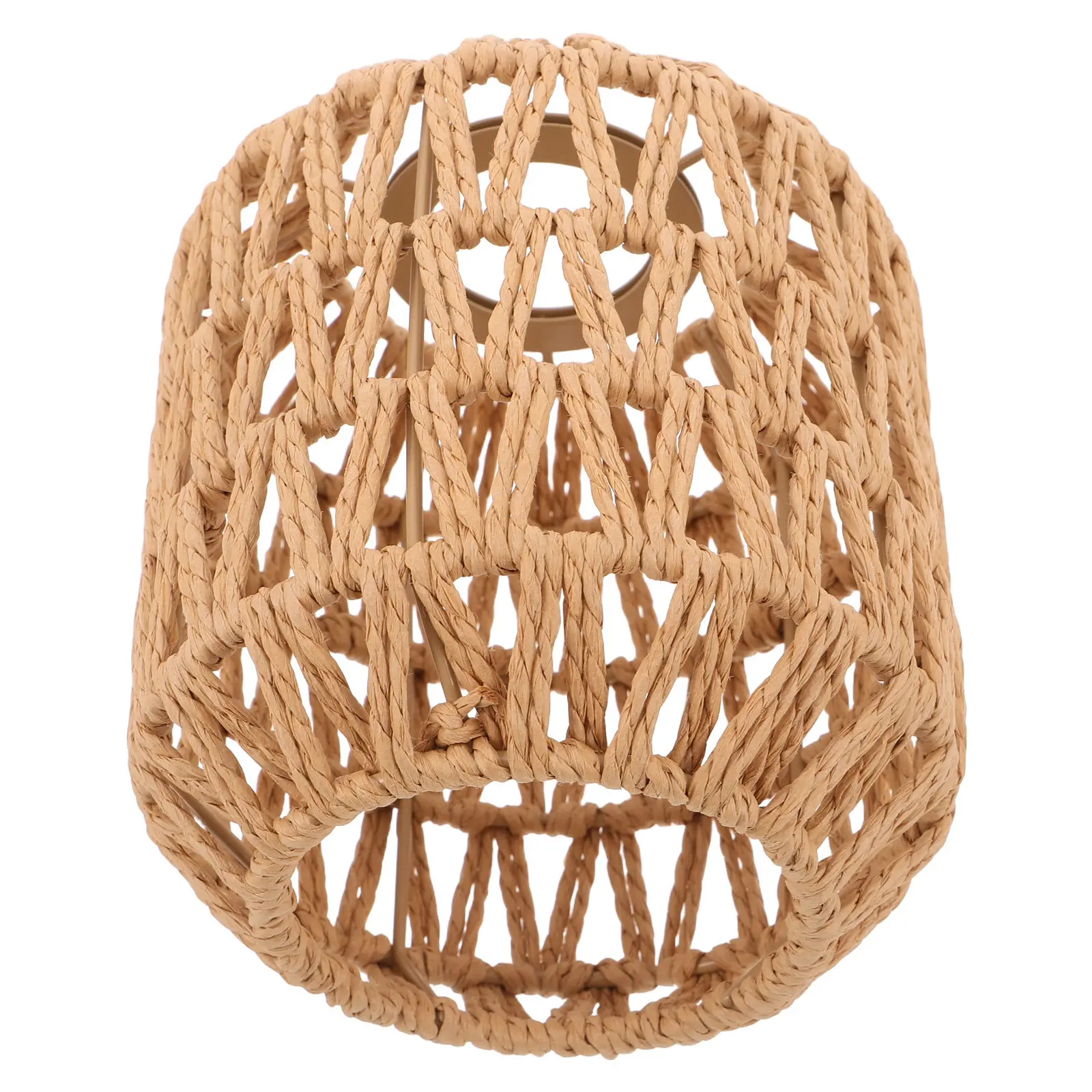 

Декоративный подвесной светильник в деревенском стиле с абажуром из бумажного шпагата ручной работы для кафе и столовой