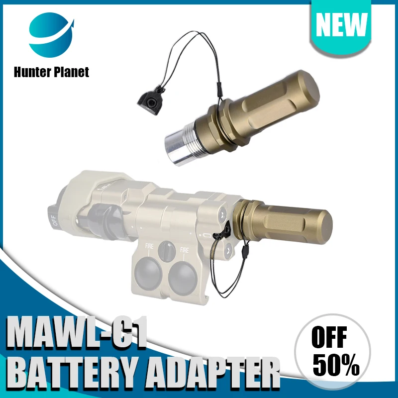 Tactical Metal CNC MAWL C1 Laser Endcap Aiming Device Green Red Blue Laser Aiming Hunting Airsoft Weapon AA Battery Accessroy