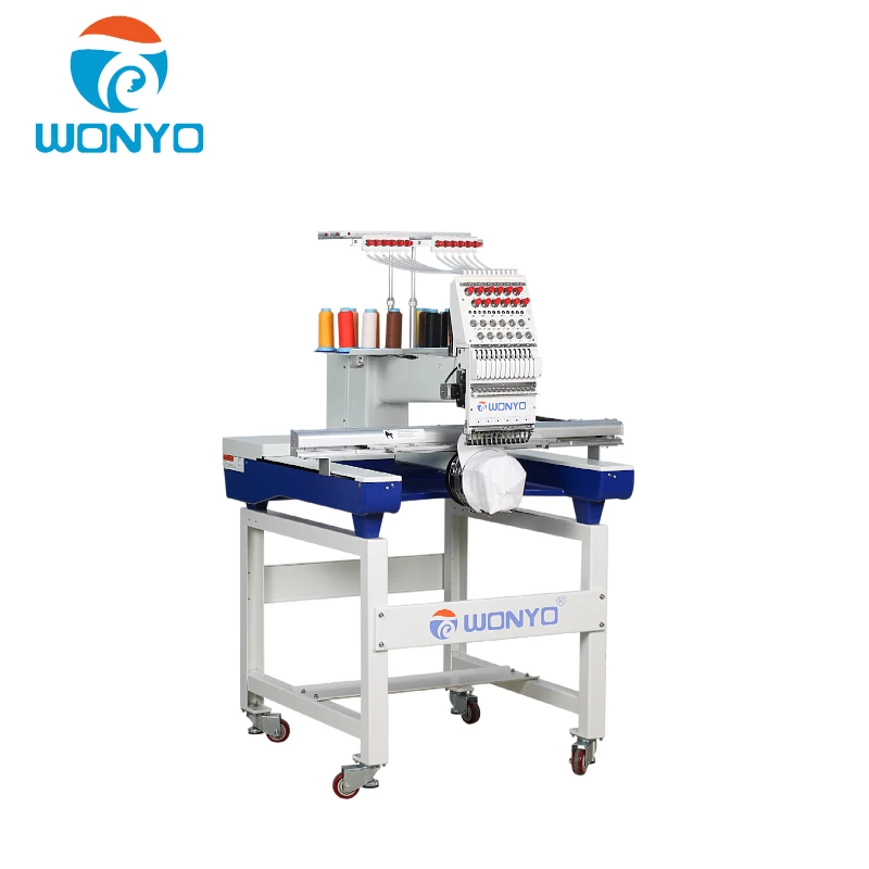 Hot Sale Single Head 9/1215 Colors Sewing Embroidery Machine Sequin Embroidery With Cheap Price