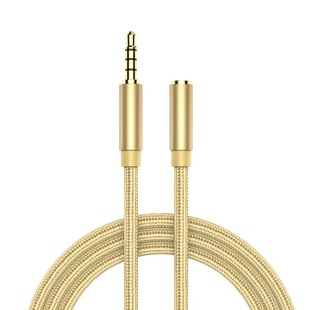 Neues 3,5-mm-Audio-Verlängerungskabel Stereo 3,5-mm-Klinken-Aux-Kabel für P20 lite 5 plus Kopfhörer PC