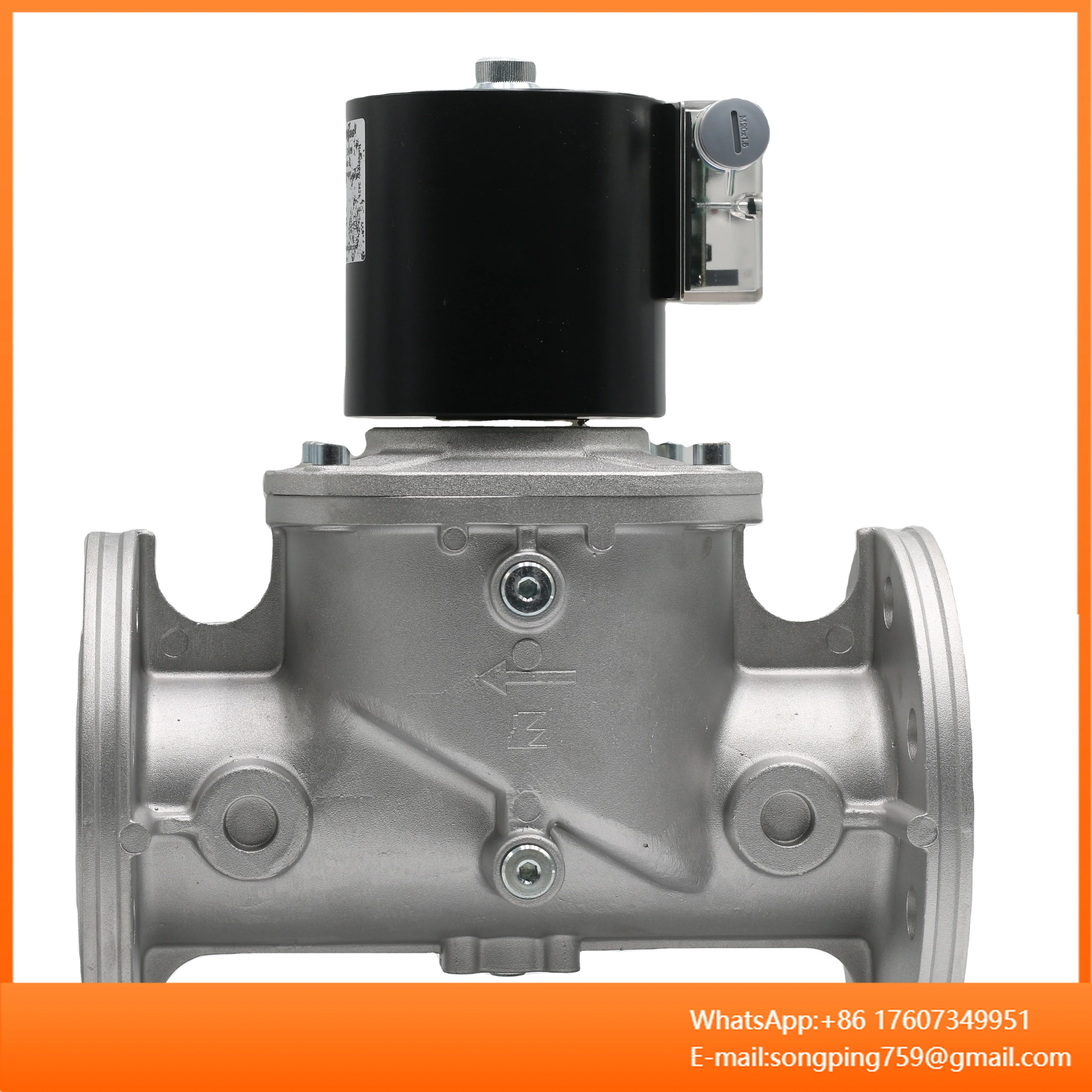 

Elektrogas VMR 8-2 DN80 230V Safety Solenoid Control Gas the Electromagnetic Valves for Industrial BURNER Parts