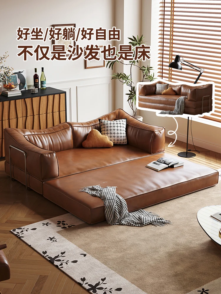 

Gold Seller Retro module foldable sofa bed tatami living room dual-purpose sofa bed