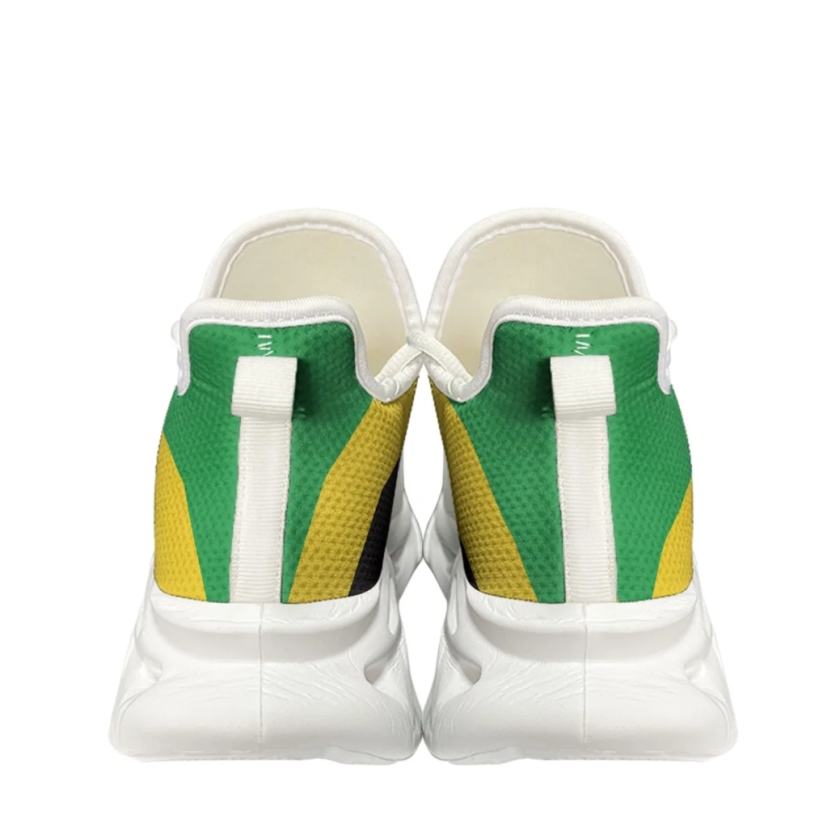 Jamaica Country Flag Print Unisex Autumn Winter Soft Vulcanized Shoes Shock Absorption Non-slip Fashion Classic Walking Footwear