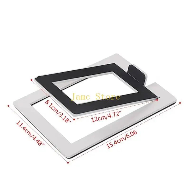 LX0B Desktop Computer Speaker Bracket Stand Metal Bracket Universal Holder