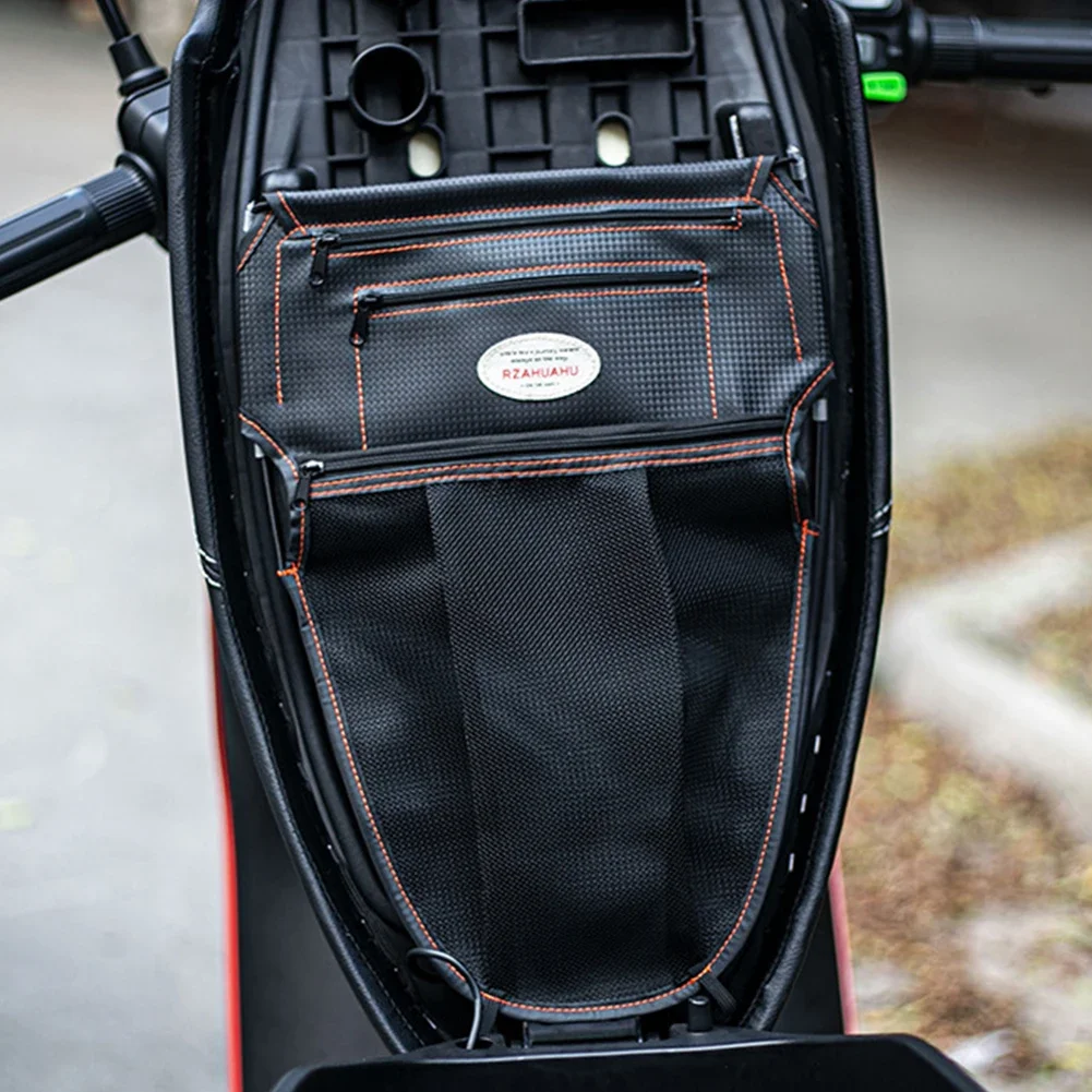 

RZAHUAHU Motorcycle Under Seat Organizer Bag Tool Storage Rear Seat Bag Storage Pouch Motorcycle Modification Accessories