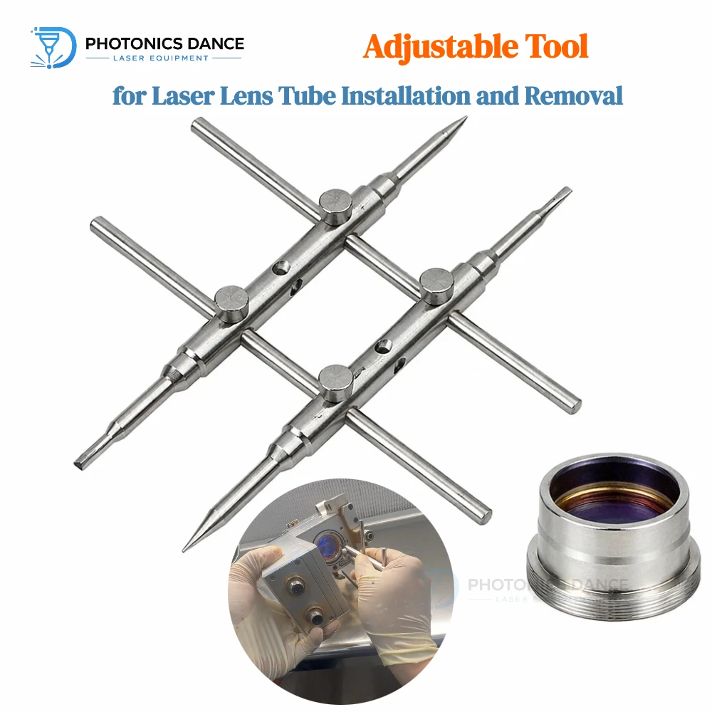 Laser Lens Tube Adjustable Wrench Focusing Collimating Removal Installation Tool For WSX Raytools Laser Cutting Head