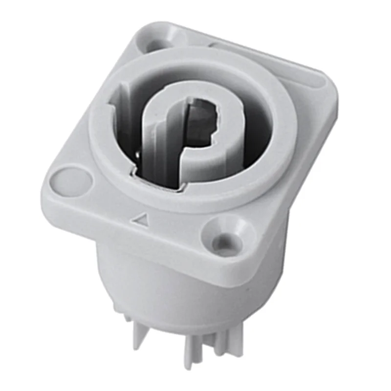

BNVN-50PCS Powercon Connector 3 Pins 20A 250V Power Speaker Panel Socket Female For LED Screen Stage Lighting,Grey