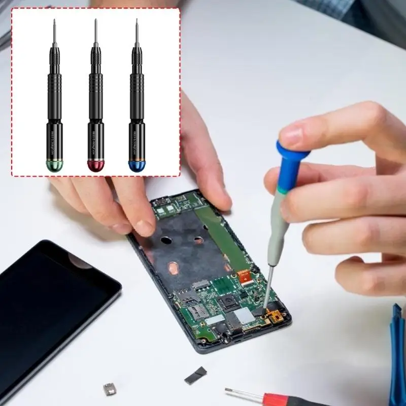 High Accuracy 3 In 1 Screwdriver Set With Adjustable Torques For Delicate Electronic Device Maintenance And Repair D2RD