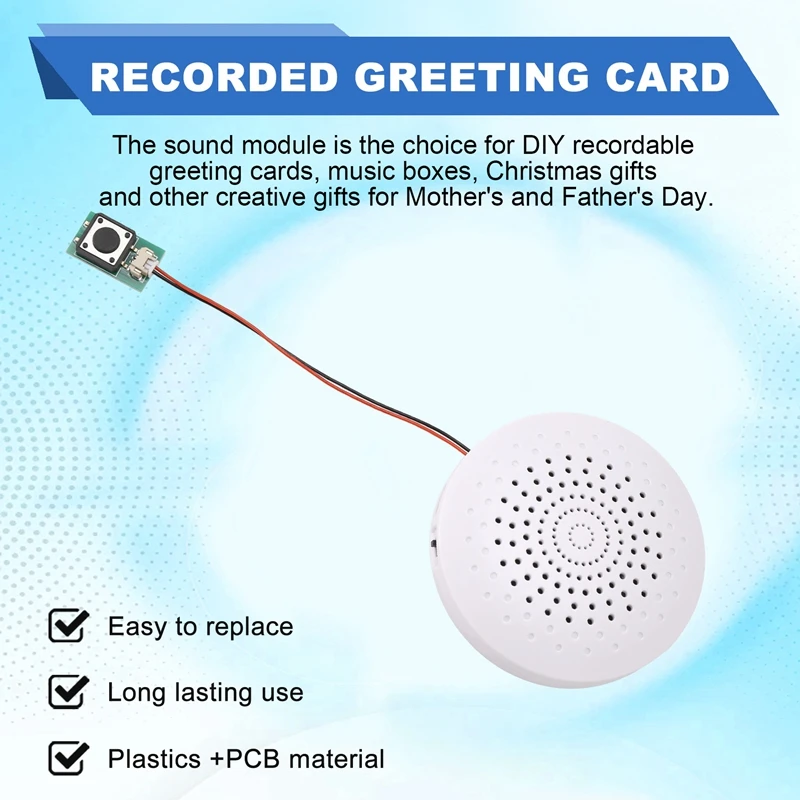 A39Q-8MB USB Sound Module Box Can Record Rechargeable Speaker With MP3 Audio Playback Function