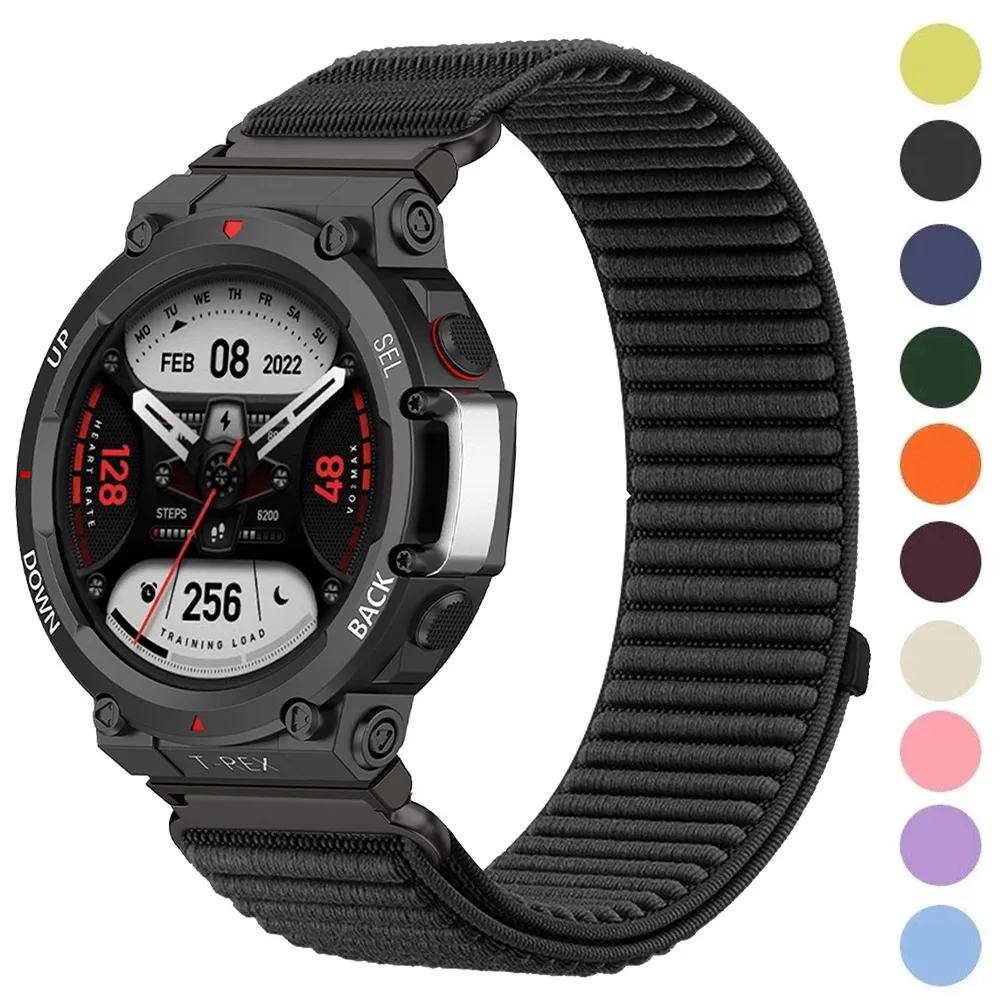 Nueva correa de muñeca de nailon Ocean Compatible con Huami Amazfit t-rex 3 correa de reloj para Amazfit t-rex/pro para Amazfit T-Rex2/2Ultra