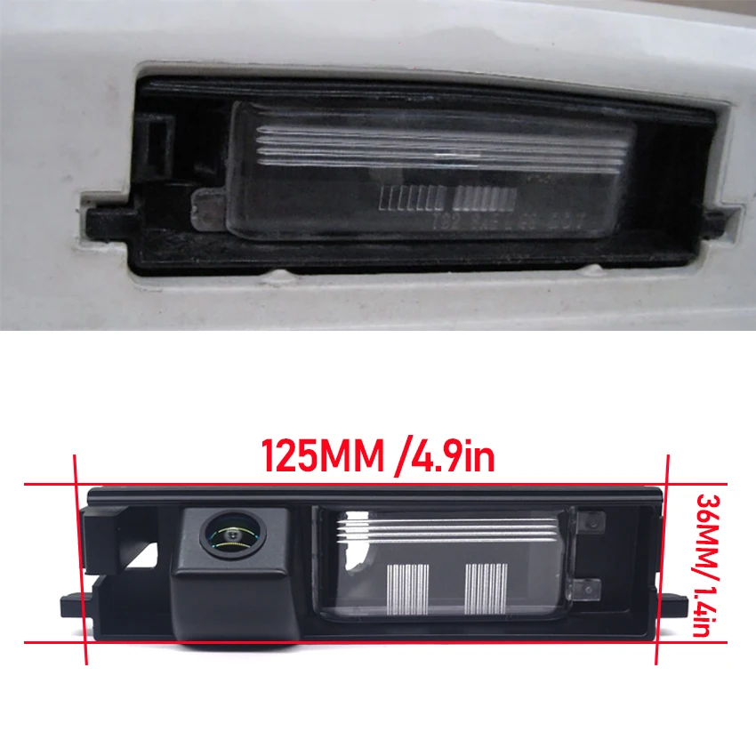 Rear View Camera for Toyota Etios Valco Sedan Hatchback 2010~2018 Reverse Camera HD CCD Night Vision License Plate Camera