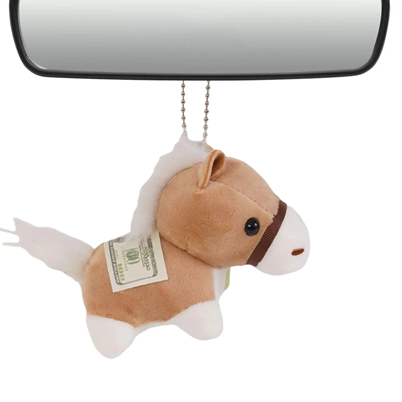 LLavero de caballo con colgante de caballo relleno, llaveros de animales de peluche 2026 para mujeres, niños, profesores, estudiantes, cartera, mochila