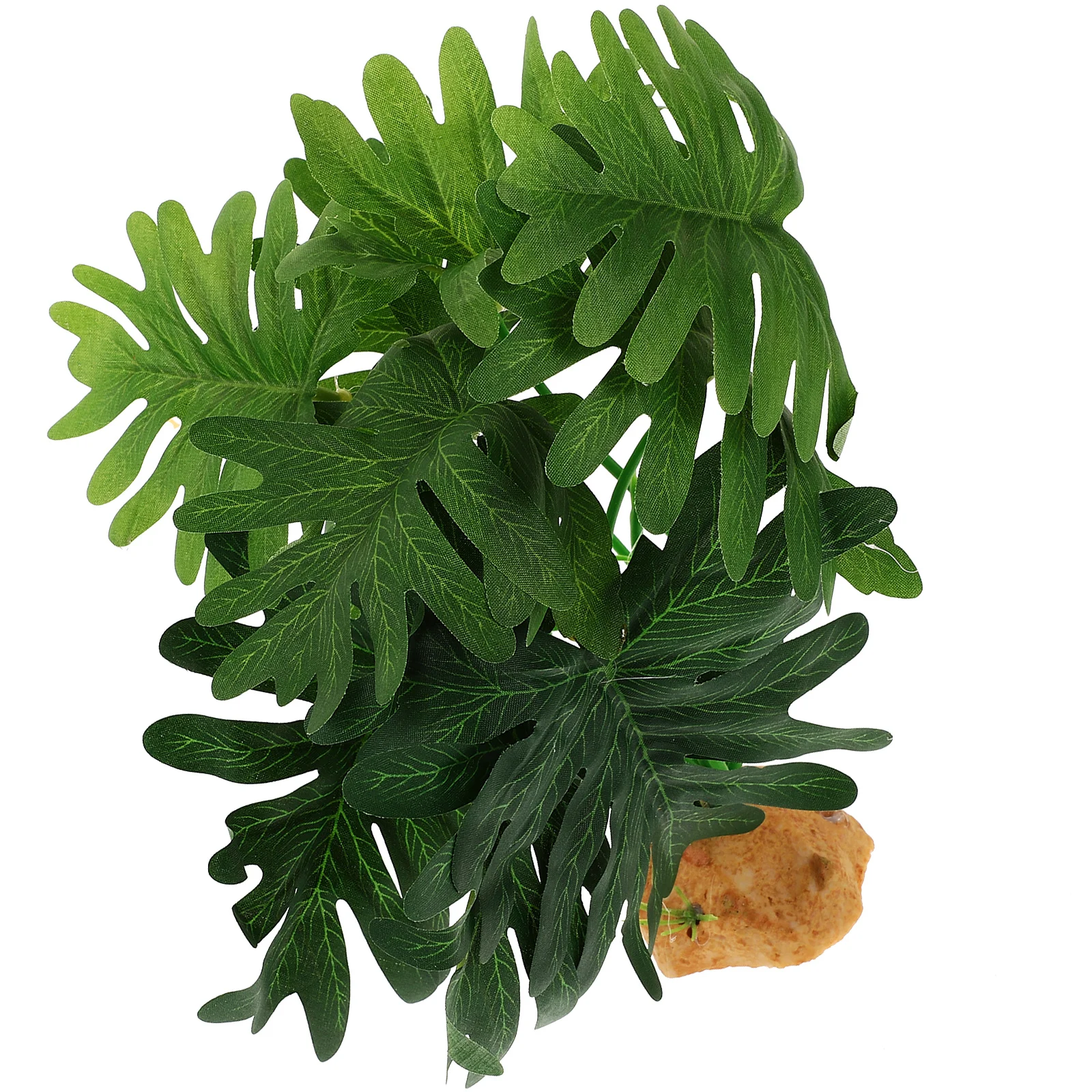

Fake Plants For Reptile Tank Simulation Terrarium Landscape Green Plant Ornament Lizard Gecko Habitat Decor Aquarium