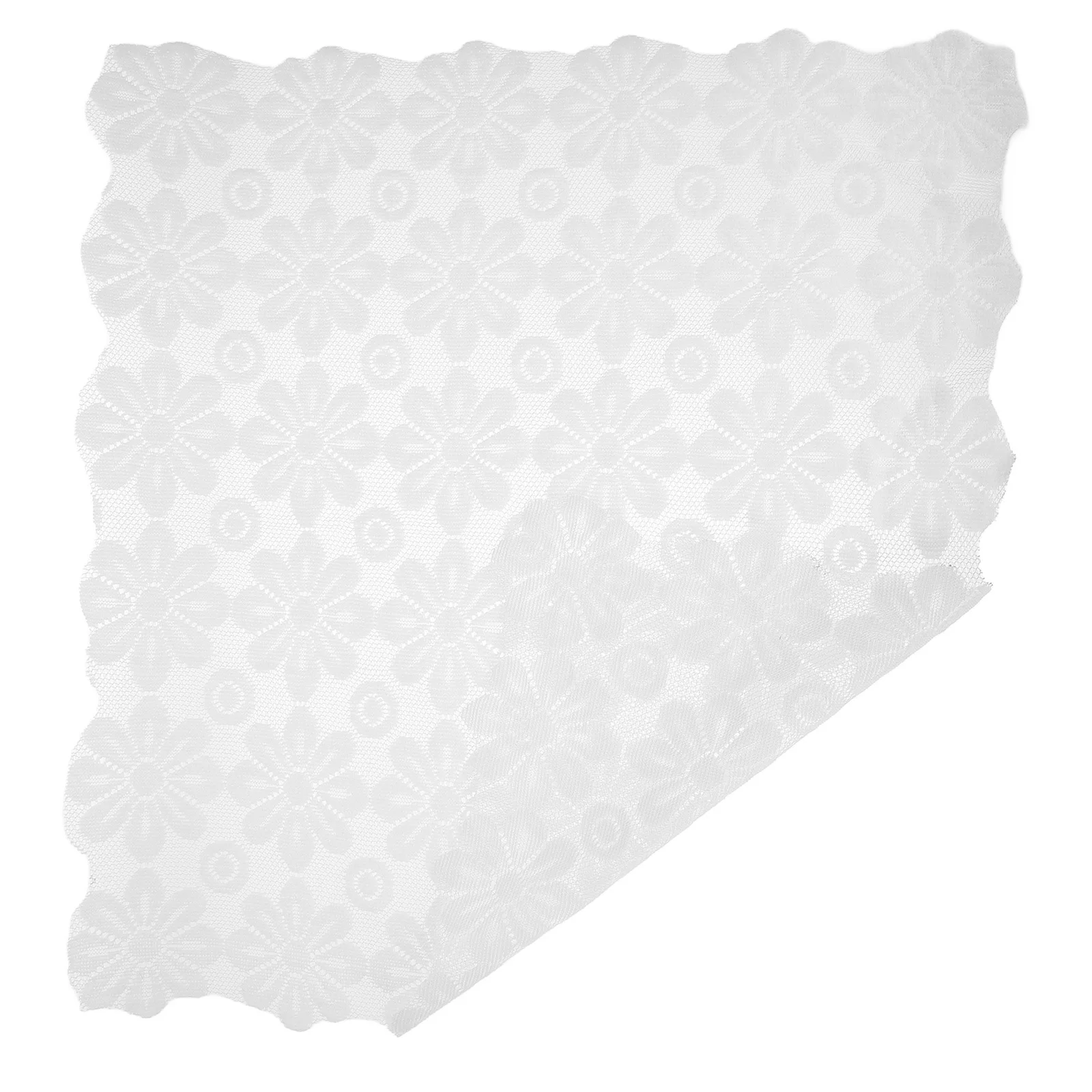

Dustproof Cover For Washing Machine Microwave Refrigerator 60X60Cm White Lace Hollow Out Tablecloth Home Decor Protector Mat