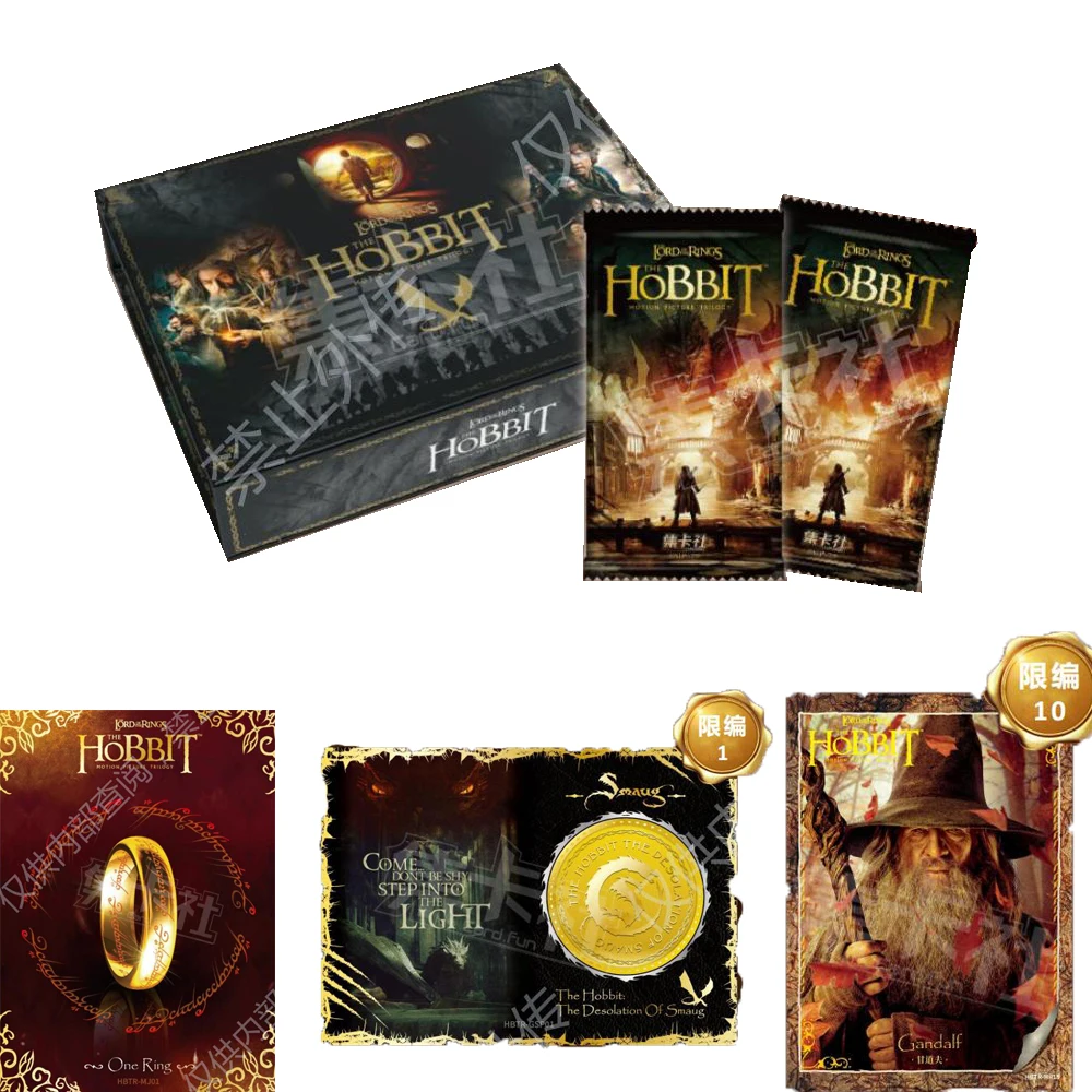 Original Hobbits Cards Limited The Lord of The Rings Stills Film Posters Characters Collection Cards Boy Birthday Gifts Toys