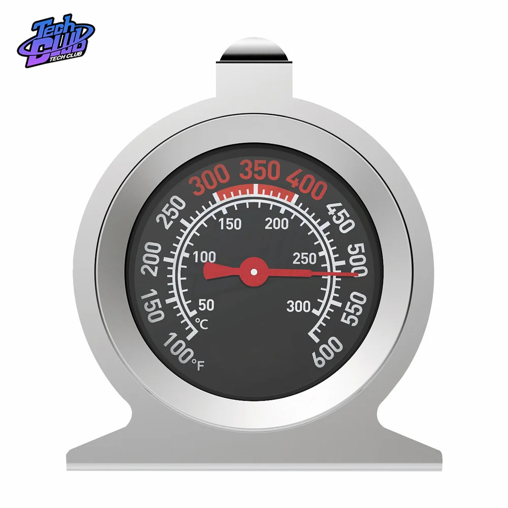 Oven Thermometer Stainless Steel Cooking Gauge Meat Pointer Temperature Meter Kitchen Gauge Kitchen Supplies