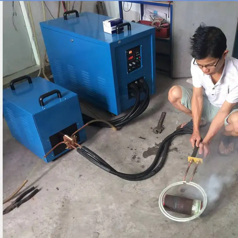 Industrial Metal Heat Induction Machine 60kw 70kw Electromagnetic Heater Motor BearingPump Gear Engine-Equipment Manufacturer