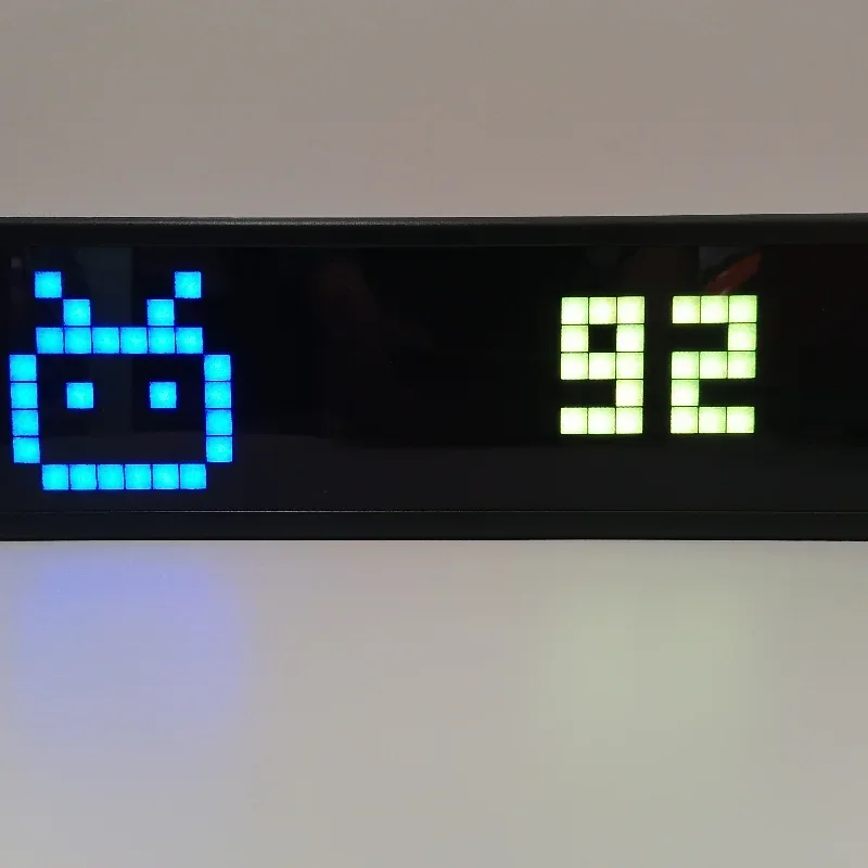 Fan Counter/Weather Station Clock WIFI Timing ESP8266SNTP