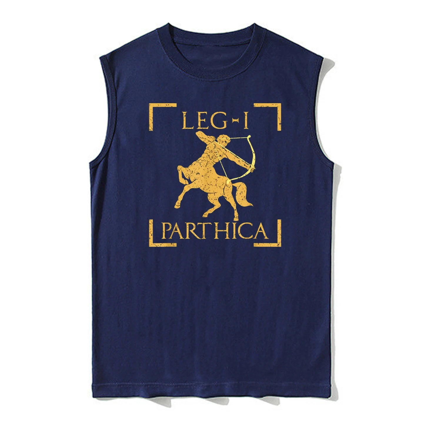 Legio I Parthica Sagittarius Centaur Emblem Roman Legion Tanktop 100% Cotton O-Neck Casual Mens Vest Sleeveless Tee Streetwear