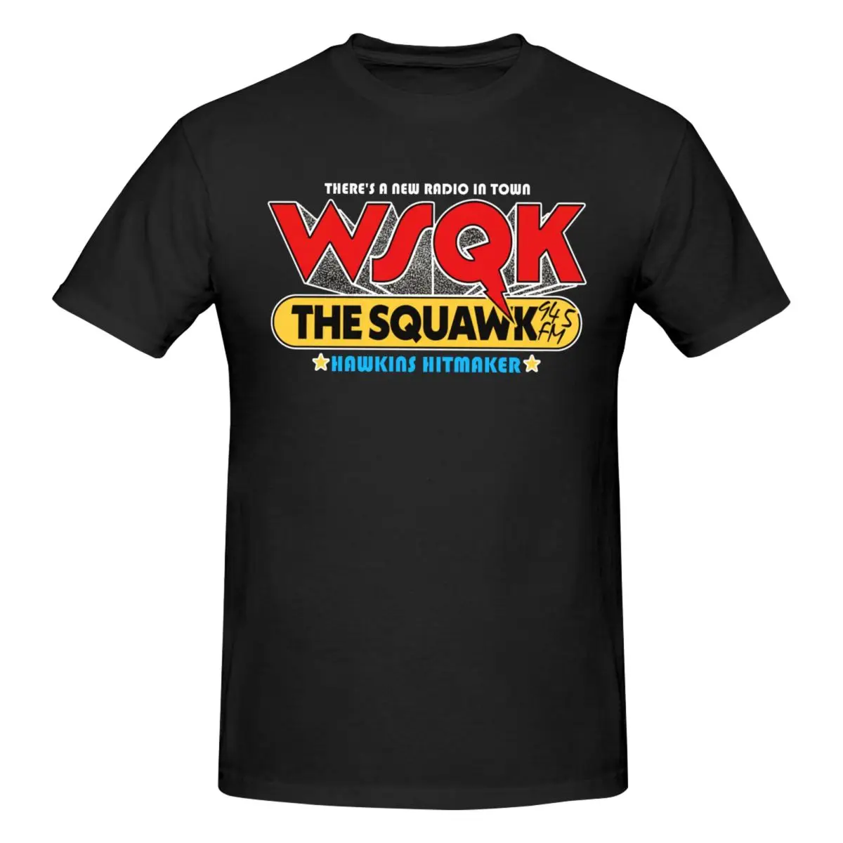 WSQK The Squawk Funny T Shirts Graphic Y2K Gifts Customized T Shirts For Men Women Tops