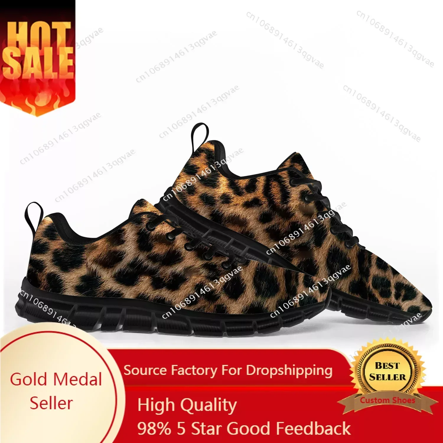 

Leopard Print Fashion Sports Shoes Mens Womens Teenager Comfortable Sneakers Tide Printed Causal Custom Quality Couple Shoes