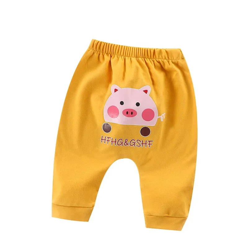 Newborn Baby Pants 6 Months Spring Autumn Leisure Harem Trousers  1 Year Baby Boys Girls Big PP Pant Baby Cotton Pants