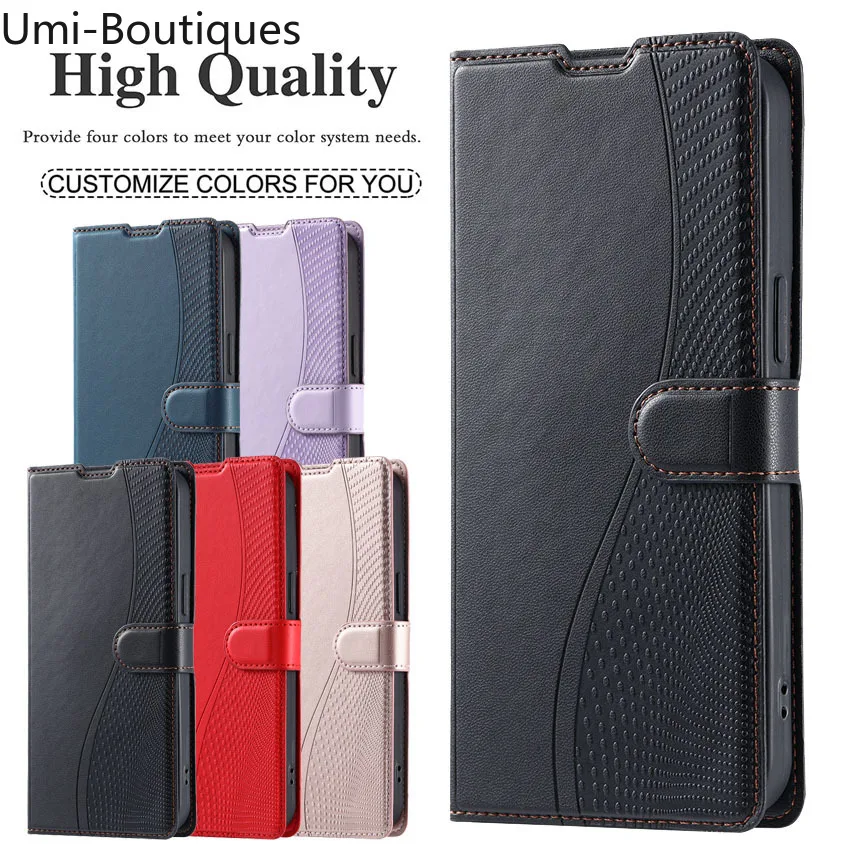 

Противоскользящий чехол Touchpoint Line с откидным слотом для карт для Realme 5 5i 5S 6 6i 6S 7 8 9 9i 12 Pro Plus 4G 5G Противоударный чехол с кошельком и книгой