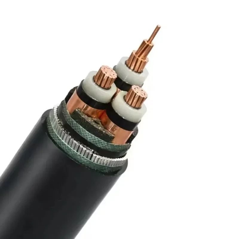 【From China】Factory Wholesale Copper Core Steel Wire Armored Cable 3 4  3+1 3+2  4+1 Cores 50 70 95 square