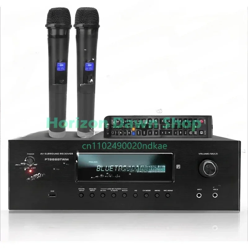 Receptor De Karaoke De Cine En Casa Bluetooth Pyle 1000w - Amplificador