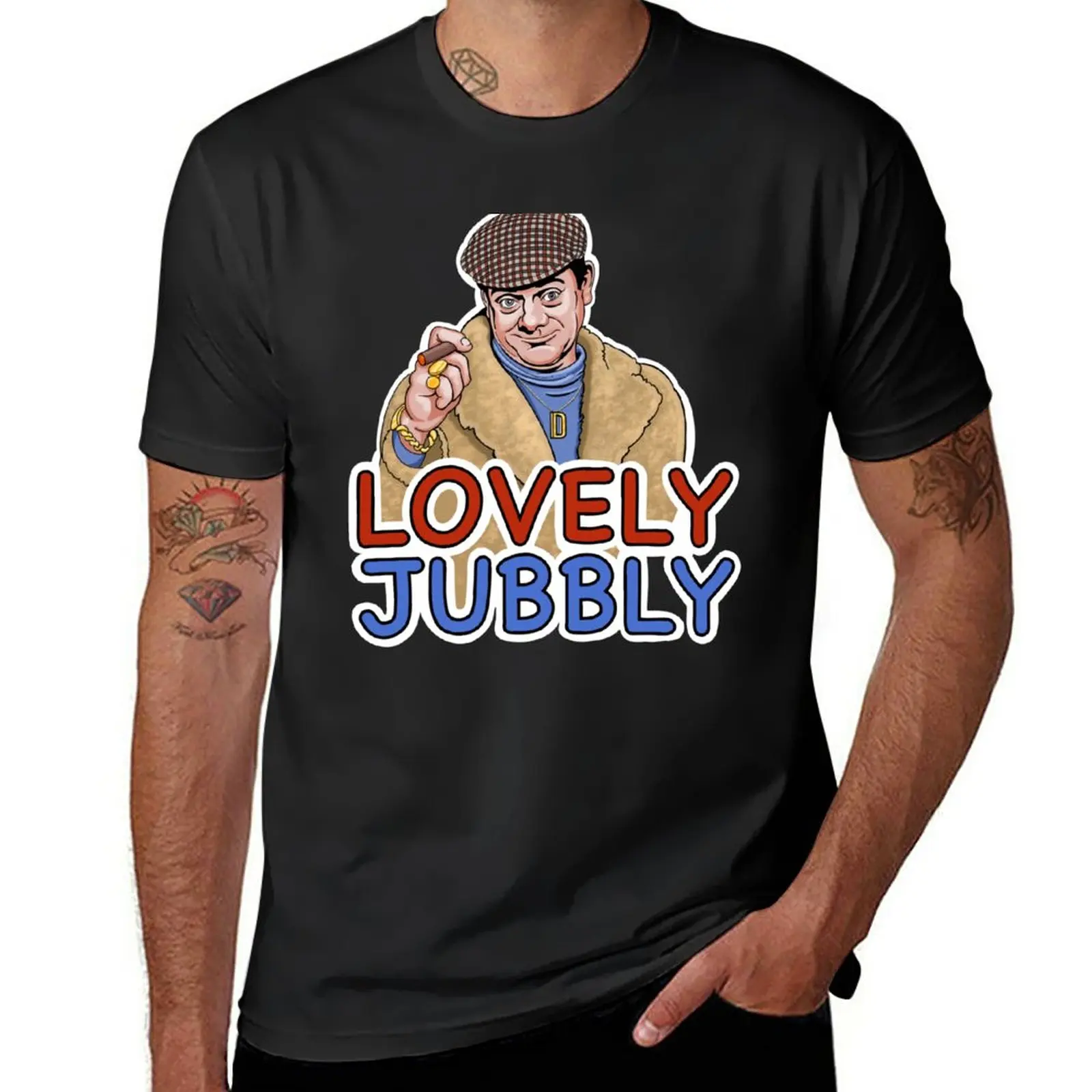 

New Delboy Lovely jubbly T-Shirt oversized t shirts black t shirts summer clothes mens clothes